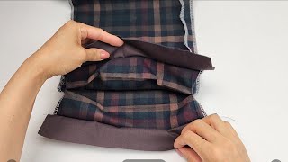 Tips to lengthen pant legs in only 10 minutes  Sewing Tutorial [upl. by Fanny]