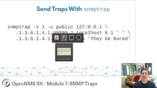 OpenNMS 101  Module 7 SNMP Traps [upl. by Atteloiv]