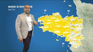 Bulletin météo pour le mardi 12 novembre 2024 [upl. by Ydissahc315]