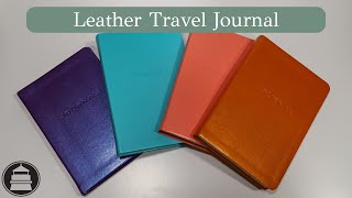 Leather Travel Journal  Gallery Leather [upl. by Danya]