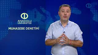 MUHASEBE DENETİMİ  Ünite 3 Konu Anlatımı 1 [upl. by Bannon]