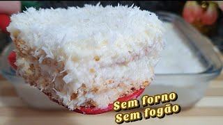 NÃO VAI AO FOGO FÁCIL É SÓ MISTURAR SOBREMESA DE COCO DELICIOSA [upl. by Azalea]