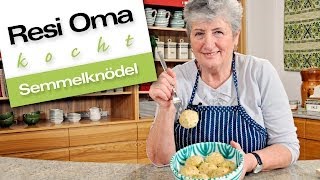 Resi Oma kocht  Semmelknödel [upl. by Nawek]