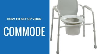 How To Use Your Bedside Commode [upl. by Yhtomiht]