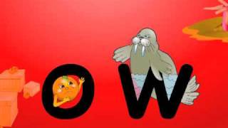 Letterland Spelling Tip ow sound [upl. by Grewitz]