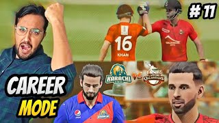 PSL 8 2023  LQ vs KK  11 Career Mode Cricket 22  Mr Sayf [upl. by Shandy]