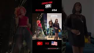 Russian dancer challenges the group that started the dance trend with her own dance tracks [upl. by Arvind944]