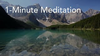 1Minute Meditation [upl. by Ellekcim454]