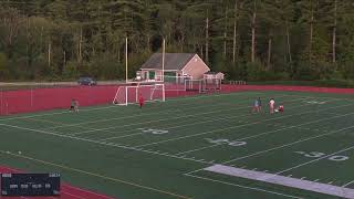 Bedford High School vs Merrimack Varsity Boys Varsity Soccer [upl. by Eatnhoj143]