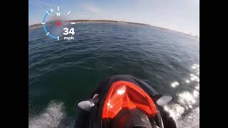 2021 Waverunner EX Sport performance test [upl. by Annaeel]