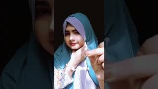 2 ta hijab diya hijab tutorial ✨🌸🥀🖤 Facebook page Its Ariba 🐿️ [upl. by Hahn928]