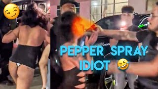 Pepper spray idiots compilation Road rage [upl. by Angell]