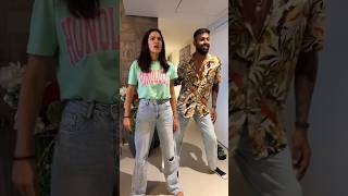 Natasa Stankovic teaches DANCE moves to Hardik Pandya 😍 shorts hardikpandya natasastankovic [upl. by Paulo193]