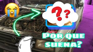 Porque suena la suspensión de jetta MK2 y se corrige [upl. by Aicek]