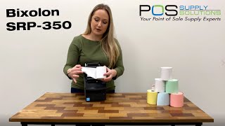 How To Replace Paper In Your Bixolon SRP350 Printer [upl. by Sanchez]