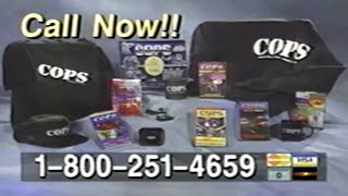 COPS THE STORE 1996 — AMAZING VIDEO COLLECTION MAN AGAINST NATURE VHS Rip  Digitization TV Ad [upl. by Weil]