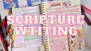 Scripture Writing [upl. by Ahsenot]