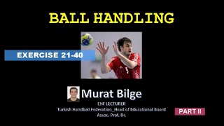 Ball Handling Exercises in Team Handball Part 2 [upl. by Yenettirb168]