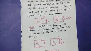 Compensation Theorem in tamil [upl. by Nnylecoj]