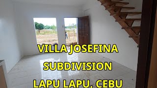 VILLA JOSEFINA SUBDIVISION LAPU LAPU CEBU PHILIPPINES [upl. by Veneaux]