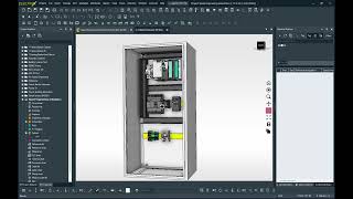 WSCAD Tutorial 2 Proiectarea tabloului de automatizare in Cabinet Engineering [upl. by Airotcivairam]