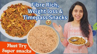 Super Healthy snacks for offices  Weight loss snacks in just 10mins👉store for 10days😋Snack box idea [upl. by Neyugn567]