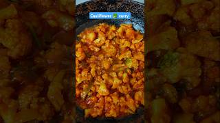 recipes Cauliflower curry foodlover viralshort [upl. by Chari406]