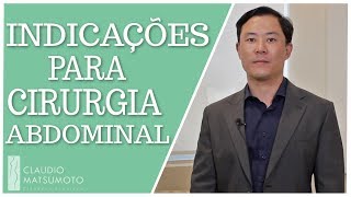 INDICAÇÕES para CIRURGIA no ABDOME  Dr Cláudio Matsumoto  Cirurgia Plástica  Salvador BA [upl. by Ataliah718]