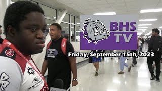 Brownsburg High School TV News  Friday September 15th 2023 [upl. by Selle617]