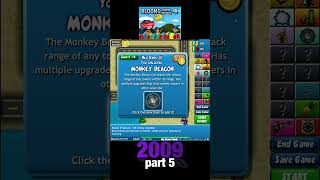 Bloons TD 4 2009 part 5 bloons btd4 bloonstd4 2009 bloonsgameplay [upl. by Ryter487]