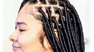 HOW TO INSTALL INDIVIDUAL CROCHET LOCS ON FINESILKY HAIR [upl. by Irakuy381]