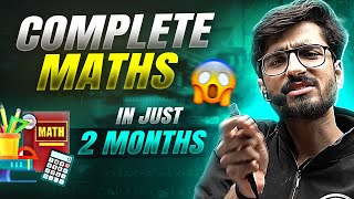 How to Complete Class 10th MATHS Syllabus in 2 Months⚡ Perfect ROADMAP [upl. by Swithbert185]