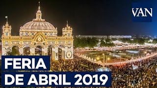 Comienza la Feria de Abril 2019 en Sevilla [upl. by Matthei392]