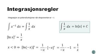 Ubestemt integral 2a [upl. by Atiuqihc]