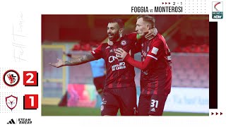 FOGGIAMONTEROSI 2 a 1 gli highlights [upl. by Sawyor]