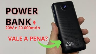 ✅CARREGADOR PORTÁTIL POWER BANK 20000mAh  CARREGADOR 65W TURBO unboxing [upl. by Ash582]