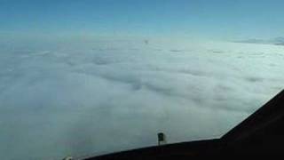 KLM Boeing B747400 Landing Almaty Cockpit view [upl. by Trenna747]