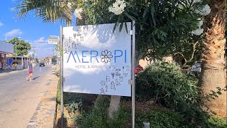 MEROPI APARTHOTEL MALIA CRETE GREECE WALKTHROUGH JULY 2021 [upl. by Gruber]