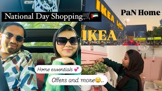 National Day offers  Furniture shopping  ikea  Pan home  Festival city  dubai [upl. by Mercer755]