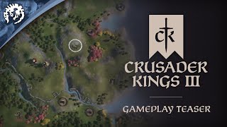 Crusader Kings III  Gameplay Teaser [upl. by Diamante]