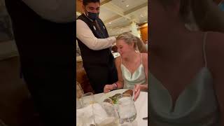 I CANNOT believe our head waiter did this on our cruise [upl. by Sayer]