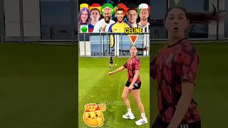 Nutmeg Challenge😱 Ronaldo vs Neymar vs Celine vs Gavi vs Marchisio vs Sule [upl. by Imojean438]