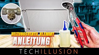 🔥🛠️Heizkörper Thermostat Stift klemmt🧐 WAS TUN 😱 Heizung wird nicht warm  Anleitung [upl. by Adiaz563]