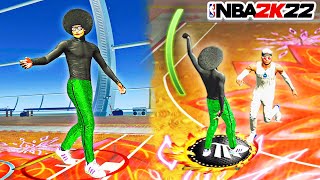 This GLITCHED CATFISH Build Is AMAZING In NBA 2k22😍 [upl. by Adohr]