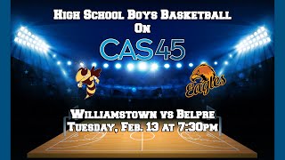 Williamstown vs Belpre Boys High School Basketball [upl. by Adnalor]