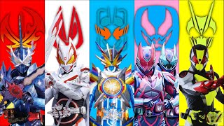 Animation  Reiwa Kamen Riders Final Form Henshin Together [upl. by Porty]