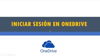 1Almacenamiento en la nube OneDrive  Iniciar sesión [upl. by Ahseem738]