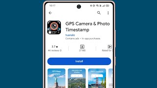 GPS Camera And Photo Timestamp App Kaise Use Kare  How To Use Gps Camera And Photo Timestamp App [upl. by Atena]