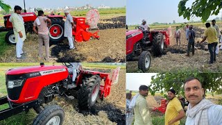 New Massey 8055 Bass की परफॉर्मेंस 7ft Super seeder पर [upl. by Kutzer42]