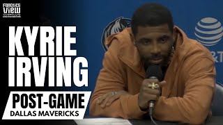 Kyrie Irving Shares Advice to Ja Morant amp Reveals Why He Didnt Exchange Jerseys With Dillon Brooks [upl. by Kartis654]